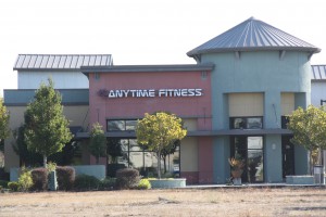 Anytime Fitness storefront exterior in Petaluma, CA. View larger image.