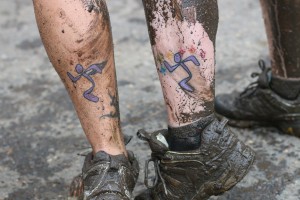 Runningman logo tattoo. More than 3,000 Anytime Fitness gym owners, employees, and members have Runningman logo tattoos. View larger image.