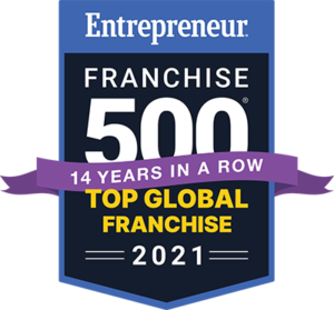 Entrepreneur Franchise 500 14 Years In A Row Top Global Franchise 2021