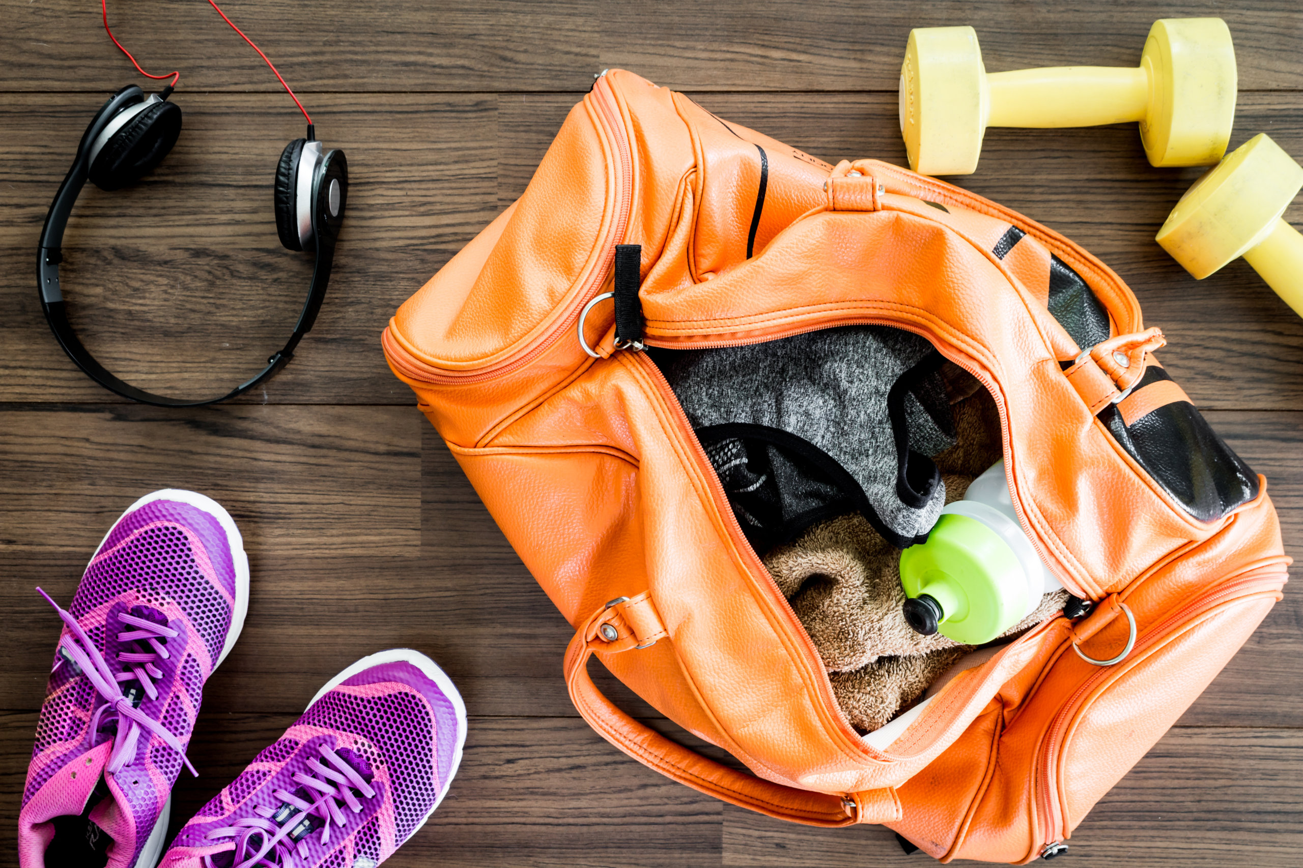 Gym Bag Essentials - with  Links