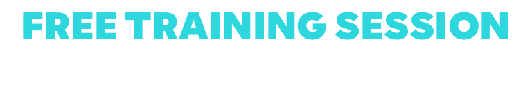 Free training session. Try training for free. Limited time offer.